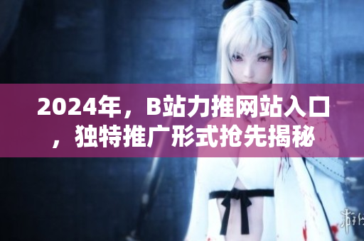 2024年，B站力推網(wǎng)站入口，獨特推廣形式搶先揭秘