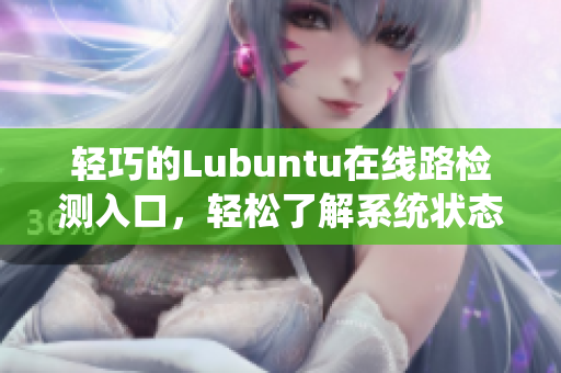 輕巧的Lubuntu在線路檢測入口，輕松了解系統(tǒng)狀態(tài)