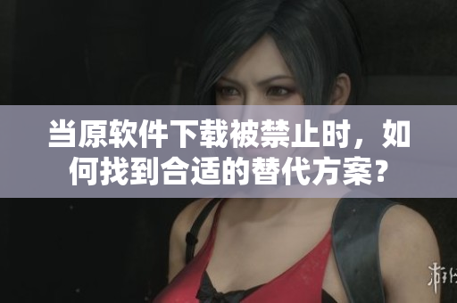 當原軟件下載被禁止時，如何找到合適的替代方案？