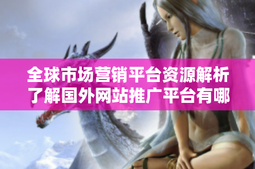 全球市場營銷平臺資源解析了解國外網(wǎng)站推廣平臺有哪些