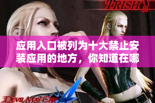 應用入口被列為十大禁止安裝應用的地方，你知道在哪里嗎？