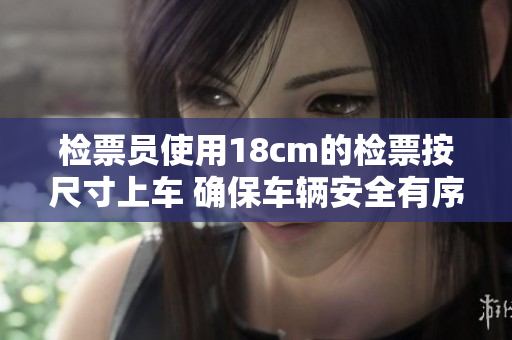 檢票員使用18cm的檢票按尺寸上車(chē) 確保車(chē)輛安全有序的上車(chē)體驗(yàn)