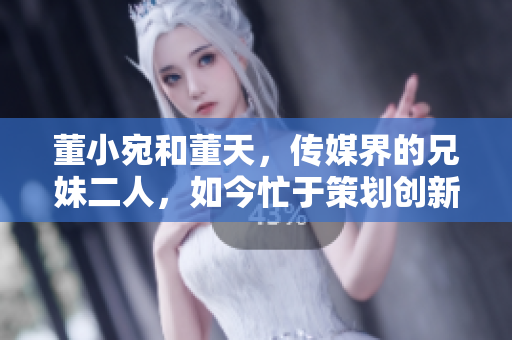 董小宛和董天，傳媒界的兄妹二人，如今忙于策劃創(chuàng)新節(jié)目，展現(xiàn)新視野。