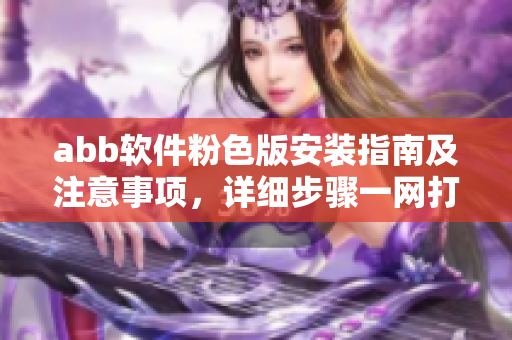 abb軟件粉色版安裝指南及注意事項，詳細步驟一網(wǎng)打盡